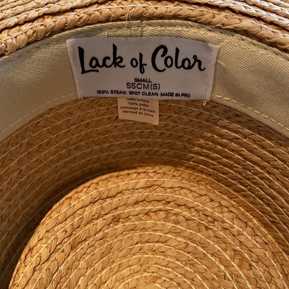 Lack of Color The Ventura Raffia Straw in excellent condition size 55 small - Picture 5 of 8